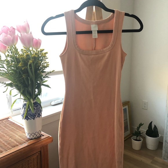 Light Coral pink H&M dress - Picture 1 of 3